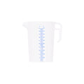 Chef Inox Measuring Jug with Blue Graduating 5000ml