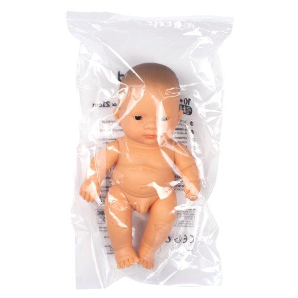 Miniland Doll - Anatomically Correct Naked Baby Asian Boy, 21 cm image 2