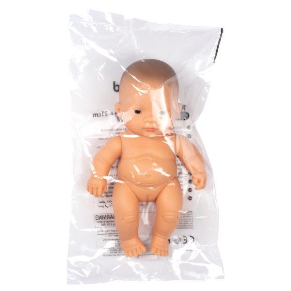 Miniland Doll - Anatomically Correct Naked Baby Asian Girl, 21 cm image 2