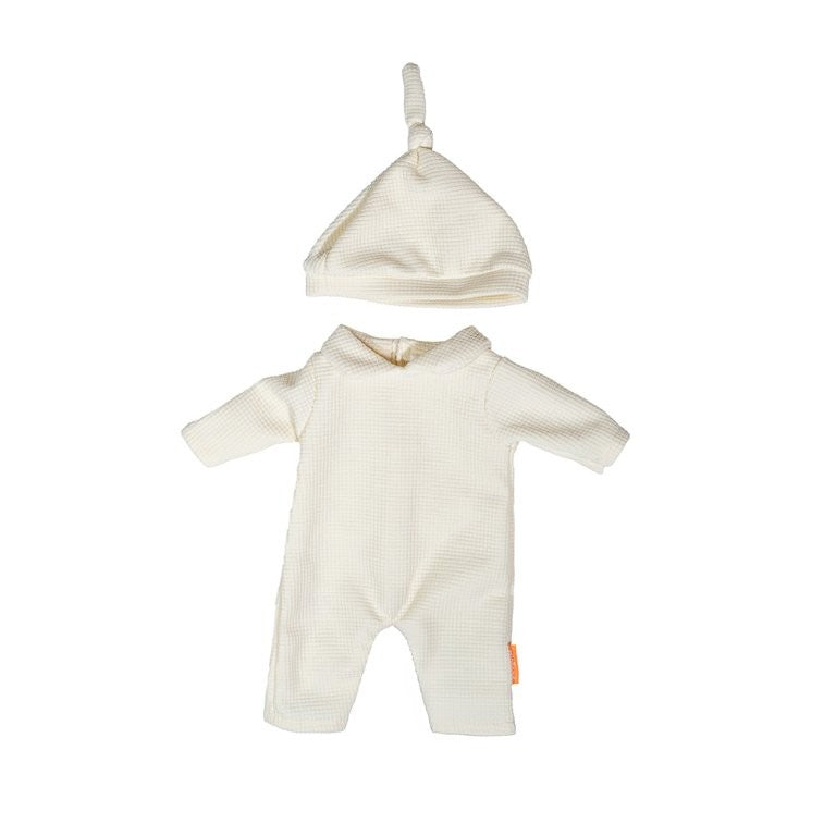 Miniland Doll Clothing - Onesie, Cream, 38 cm image 4