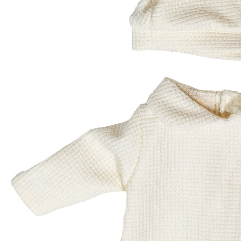Miniland Doll Clothing - Onesie, Cream, 38 cm image 2