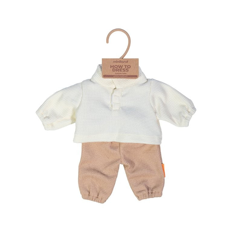 Miniland Doll Clothing - Shirt & Trousers, 38 cm image 2