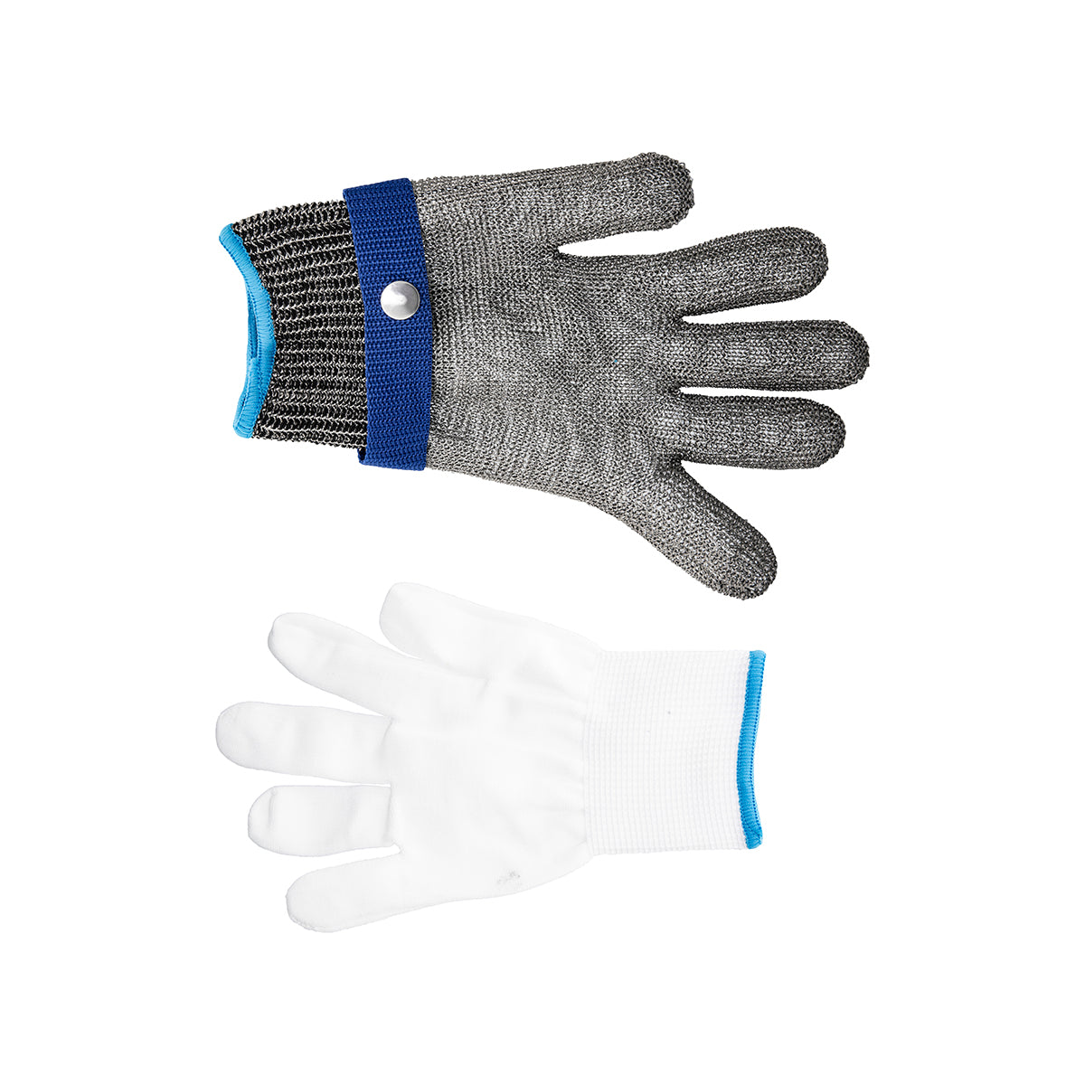 Chef Inox Chain Mesh Glove Stainless Steel Size Large