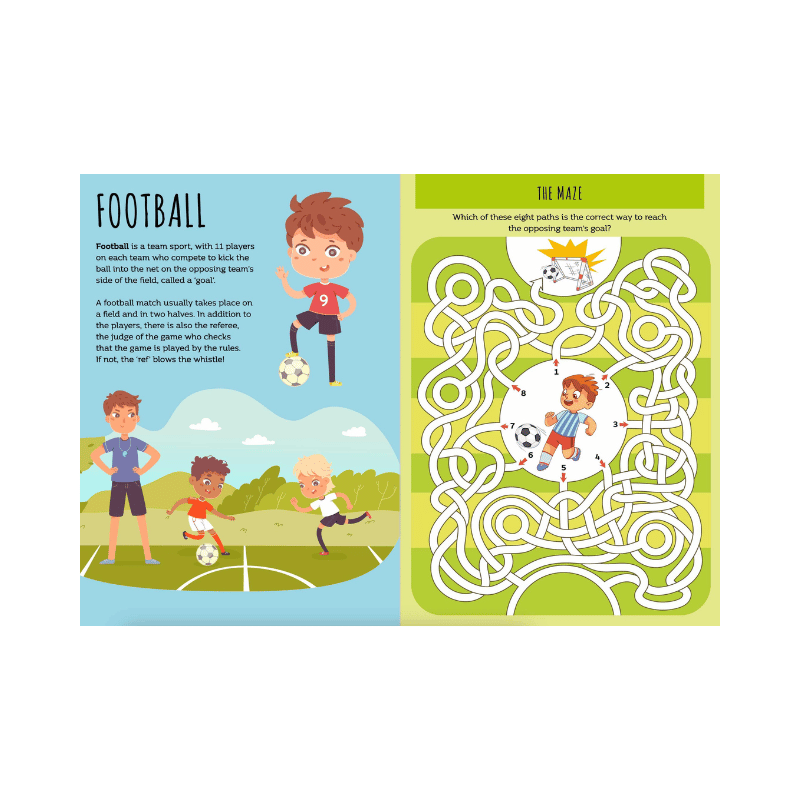Sassi Stickers and Activities Book - Sports image 5