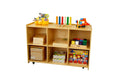 Six-cube Storage Shelf