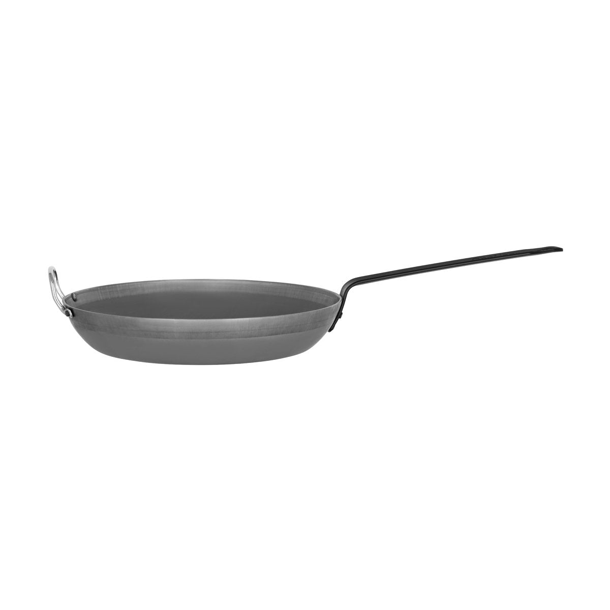 Chef Inox Frypan with Help Handle Black Steel 320x50mm