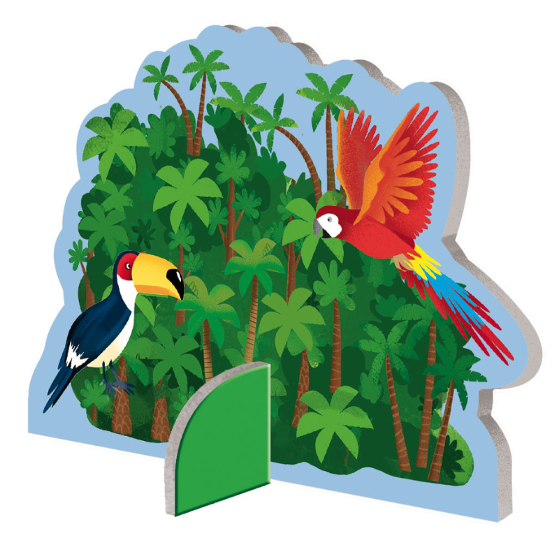 Sassi Travel, Learn and Explore - Puzzle and Book Set - The Wonders of Nature, 205 pcs image 3