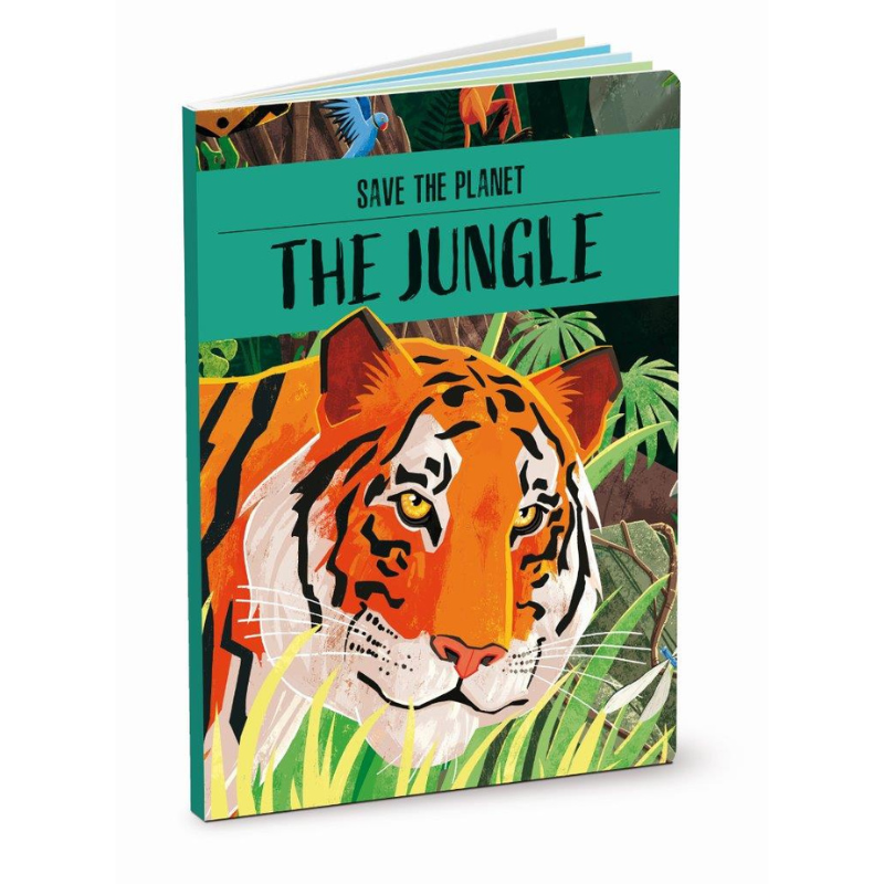 Sassi Save the Planet - The Jungle Puzzle and Book Set, 220 pcs image 3