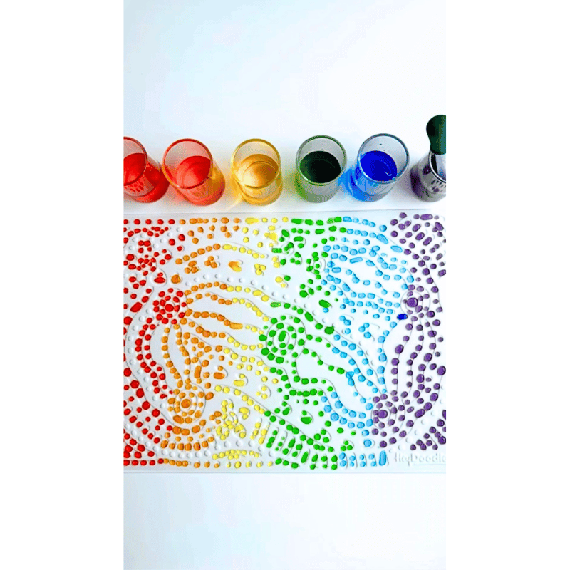 HeyDoodle - Sensory Colouring & Doodle Mat - Whispering Waters image 3