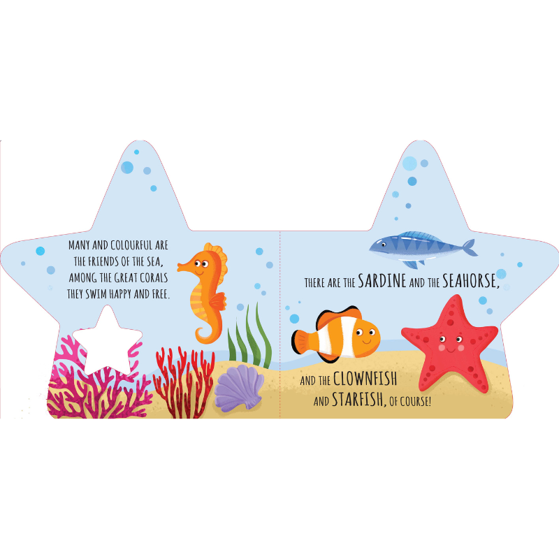 Sassi Shaped Board Book -  Friends of the Sea image 3