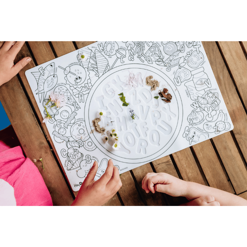 HeyDoodle - Sensory Colouring & Doodle Mat - Alphabet Soup image 3