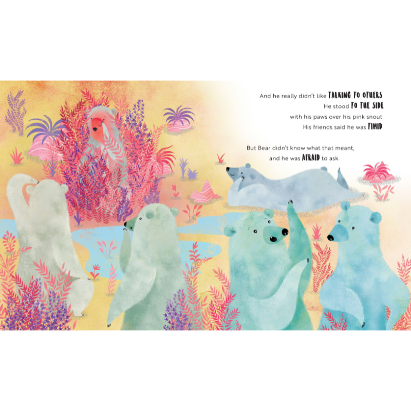 Sassi Big Feelings Books - Timid as a Bear image 4