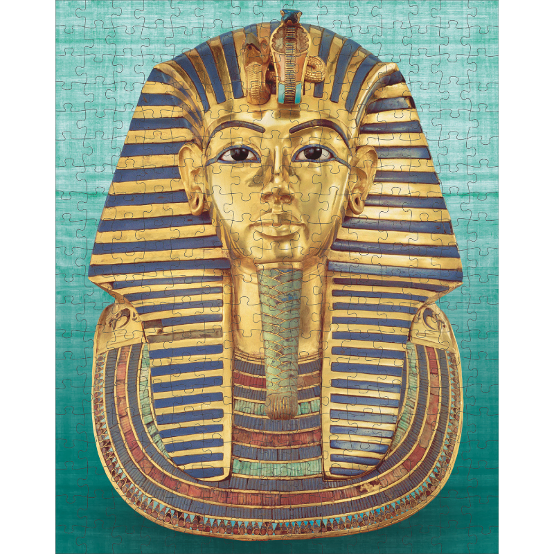 Sassi Puzzle and Book Set - Art Treasures - The Mask of Tutankhamun in Egypt image 3