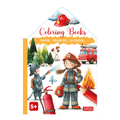 Sassi Colouring Book House - Firefighters