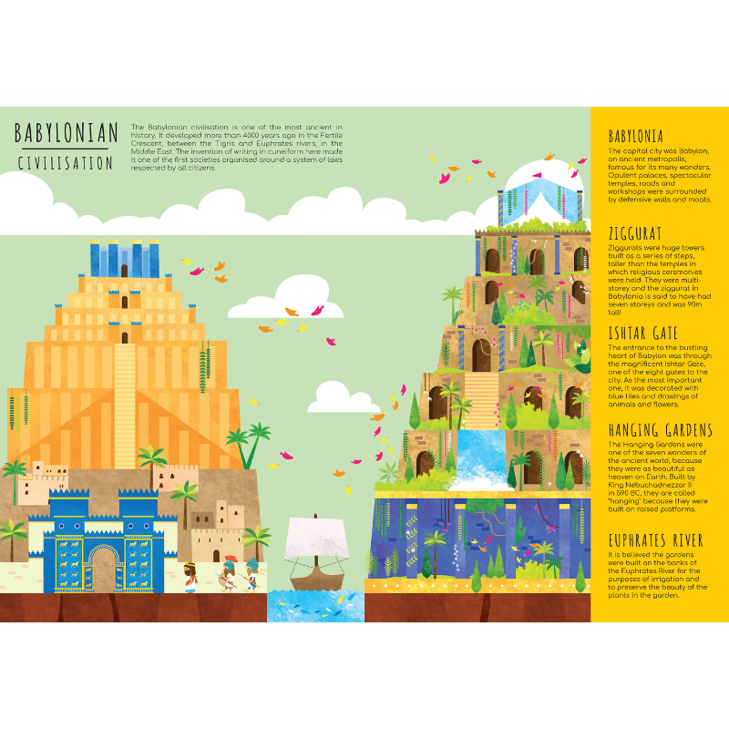 Sassi Fact Books - Above and Below - Ancient Civilisations image 3