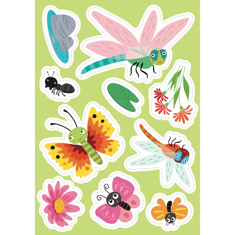 Sassi Stickers and Activities Book - The Garden image 3