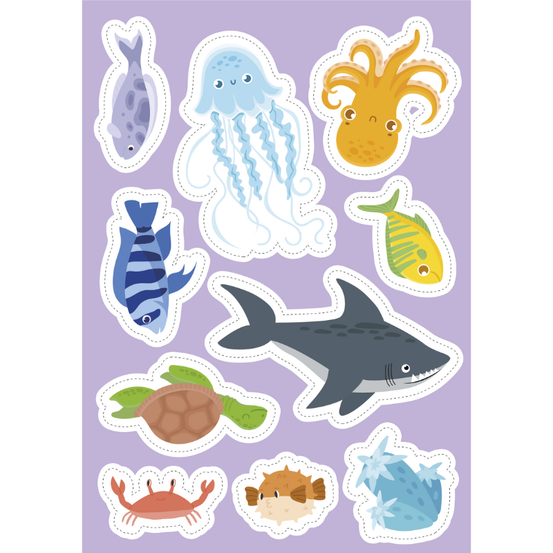 Sassi Stickers and Activities Book - The Sea image 3