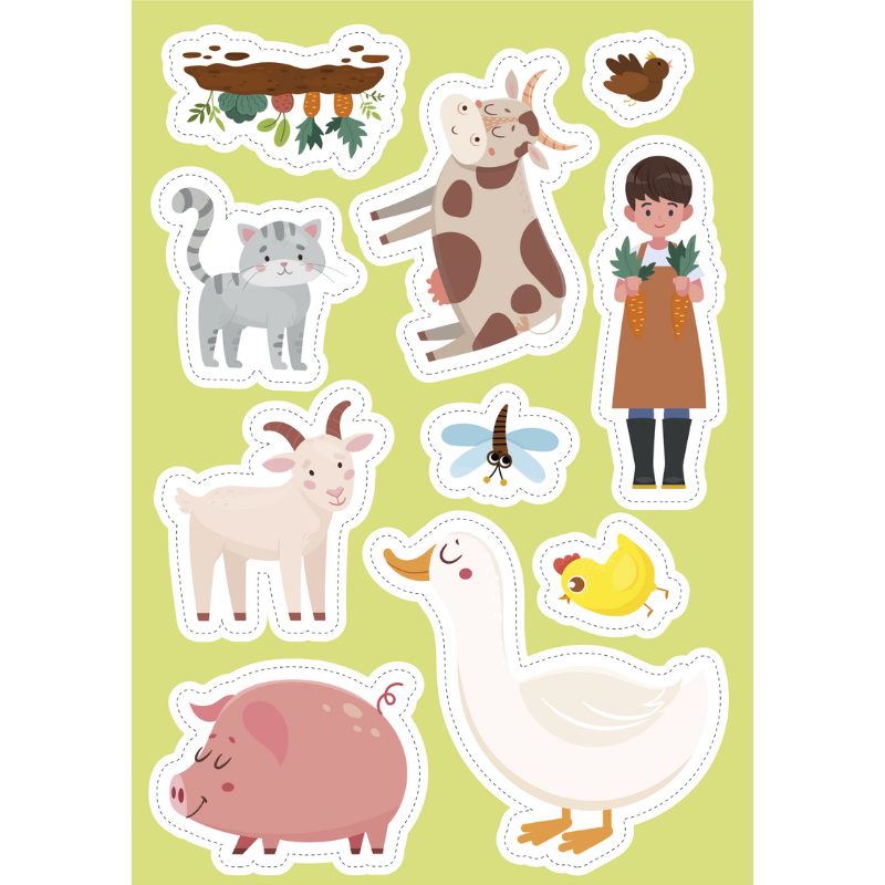 Sassi Stickers and Activities Book - The Farm image 3