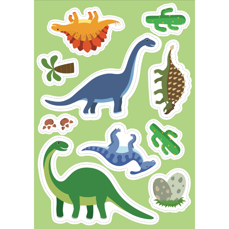Sassi Stickers and Activities Book - Dinosaurs image 3