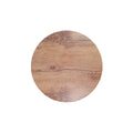 Chef Inox Wood Effect Oak Round Platter 310mm