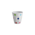 JAB Melamine Multicolour Stars on White Tumbler 300ml