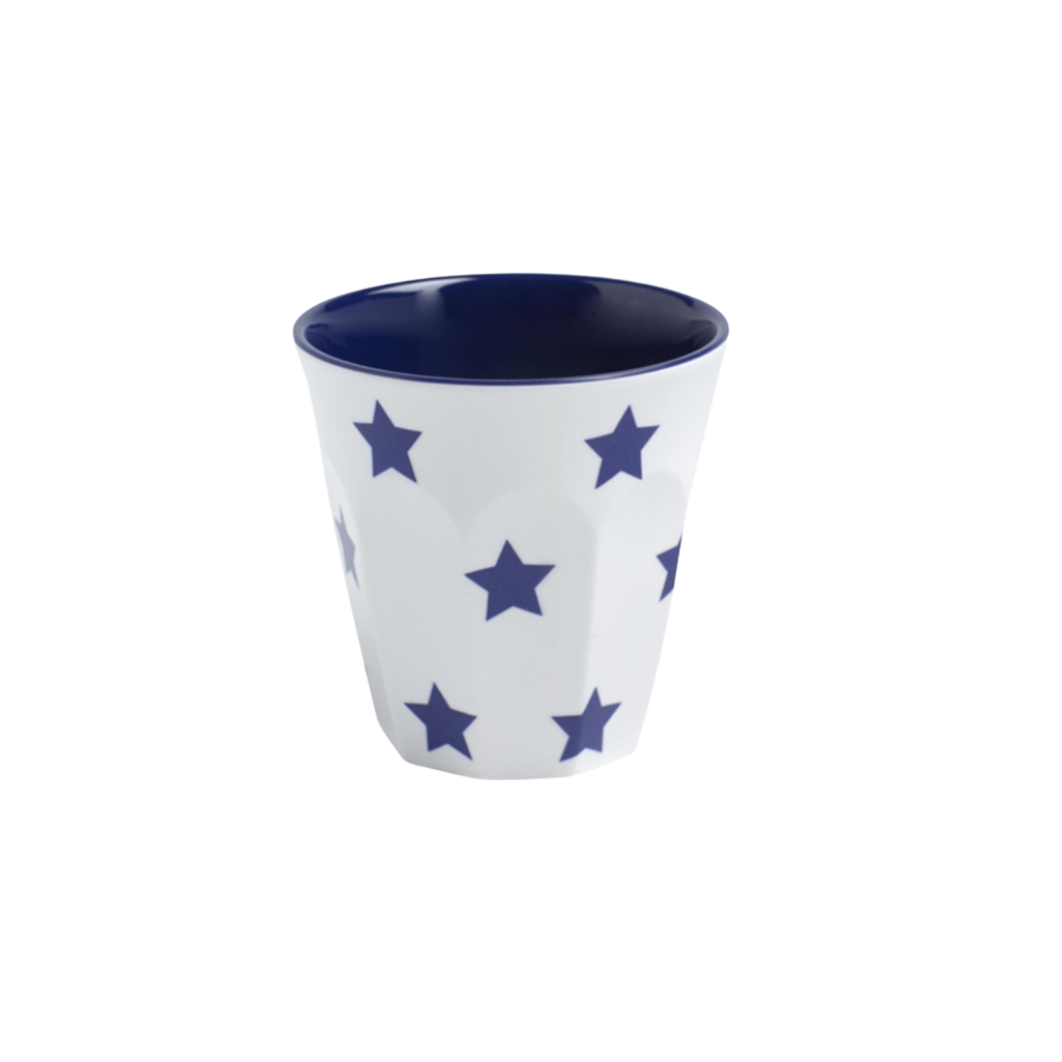 JAB Melamine Navy Blue Stars on White Tumbler 300ml