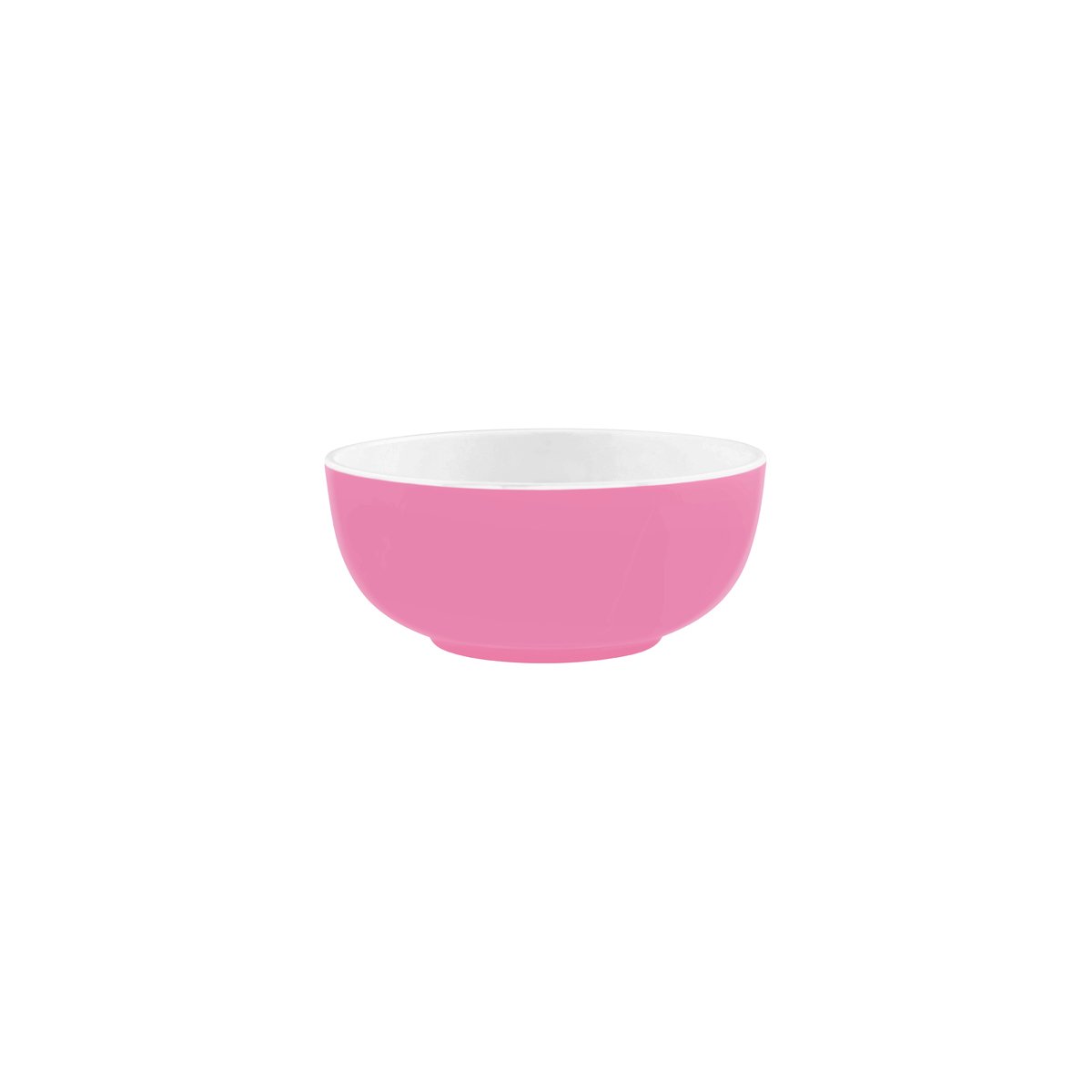 GELATO-PINK/WHITE ROUND Bowl 150x60mm