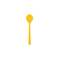 JAB Melamine Gelato Yellow Teaspoon 140mm