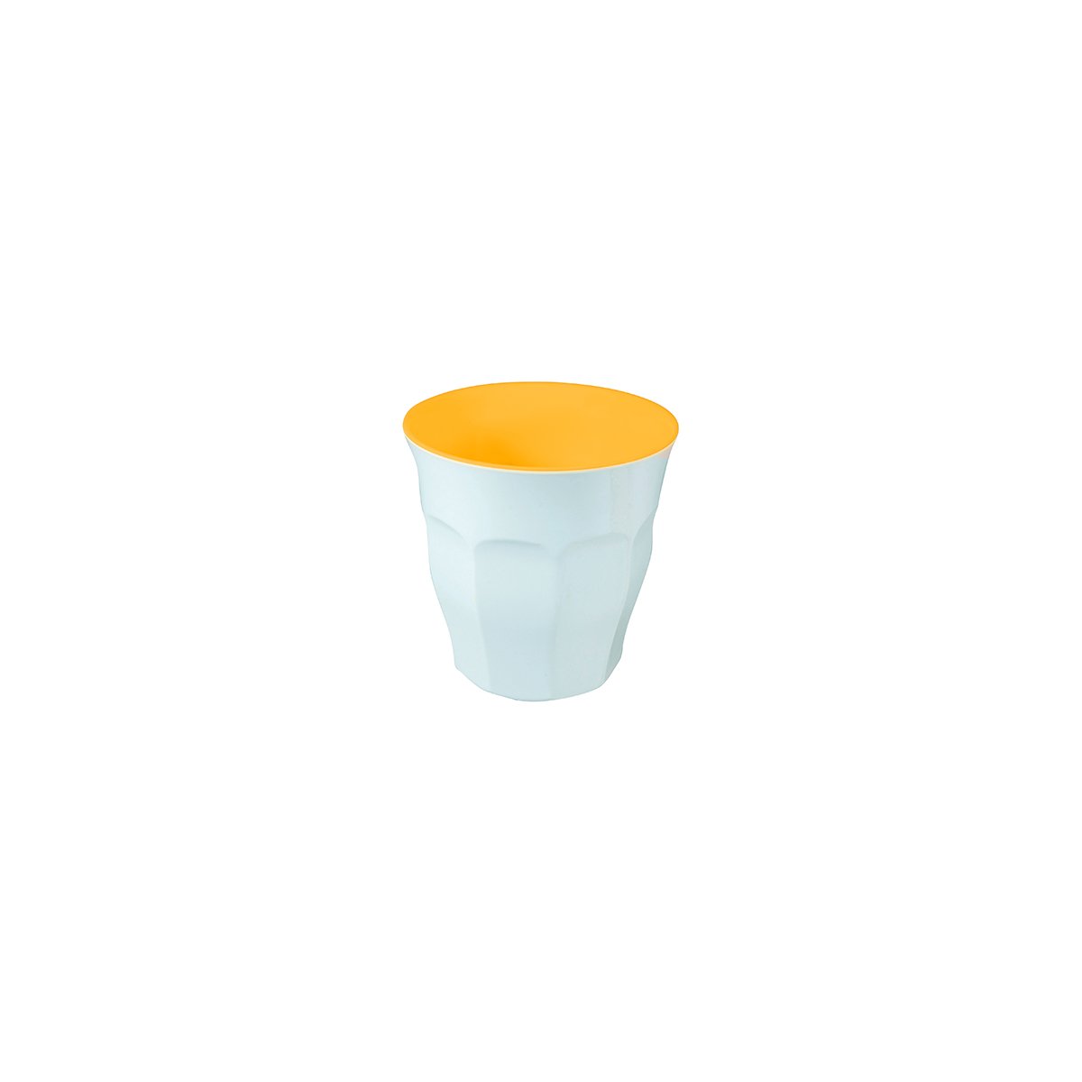 JAB Melamine Sorbet Mango Interior / White Exterior Tumbler 200ml