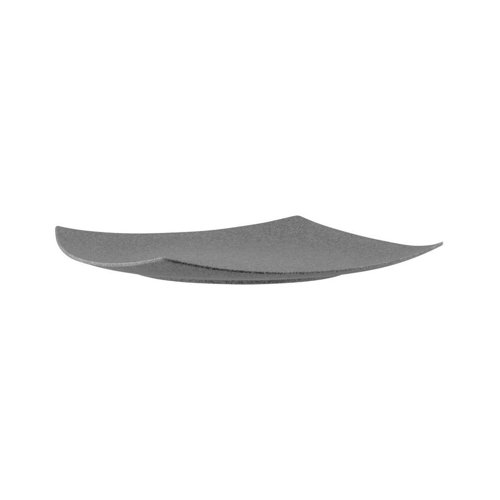 JAB Melamine Concrete Square Coupe Platter 405x405x38mm