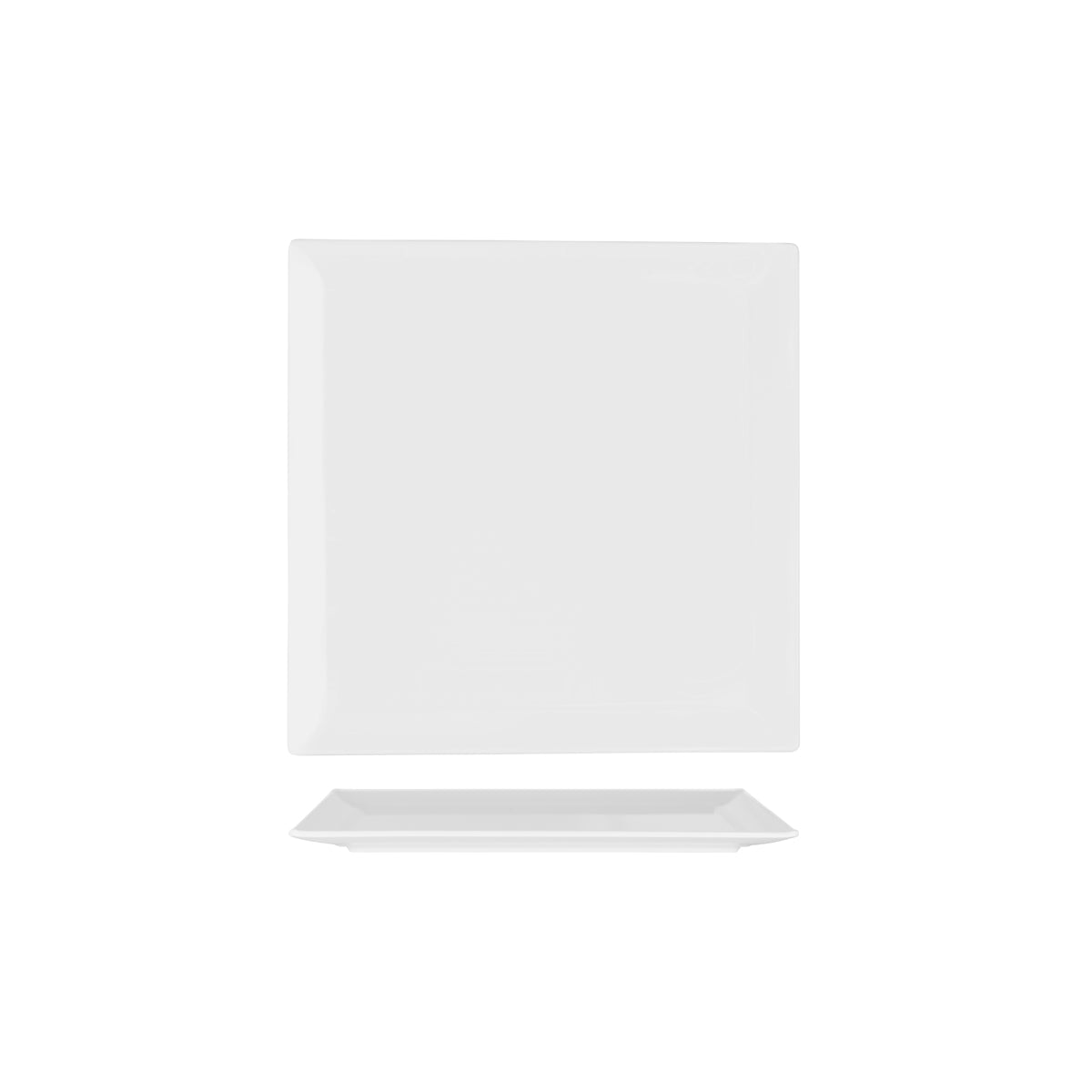 Superware Square Plate Curved Corners 260x260mm (20196)