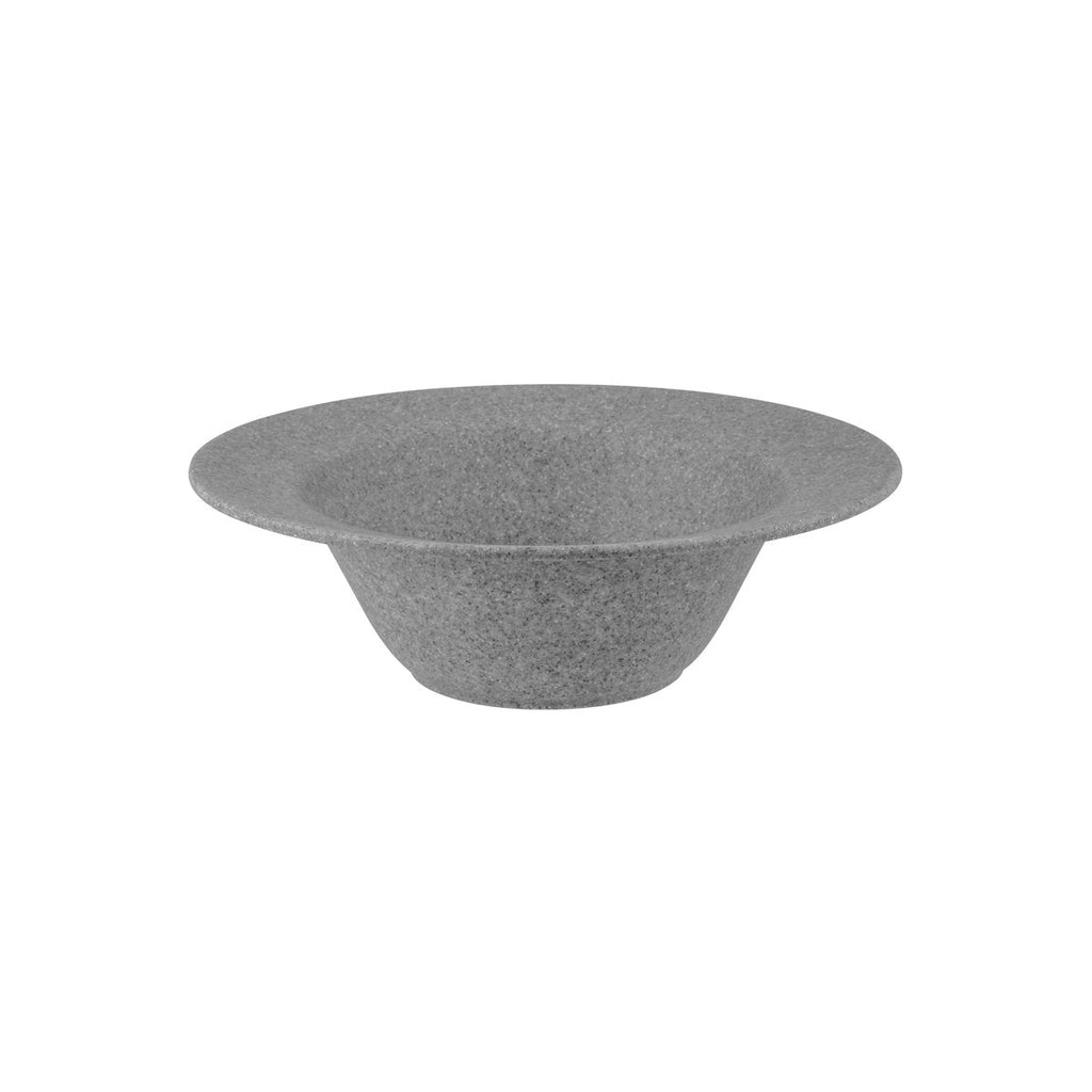JAB Melamine Concrete Round Deep Bowl With Rim 285x91mm