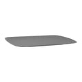 JAB Melamine Concrete Rectangular Coupe Tray 485x355x30mm