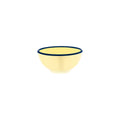 JAB Melamine Vintage Yellow / Blue Rim Round Bowl 150x70mm / 710ml