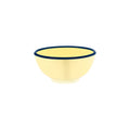 JAB Melamine Vintage Yellow / Blue Rim Round Bowl 175x80mm / 1100ml