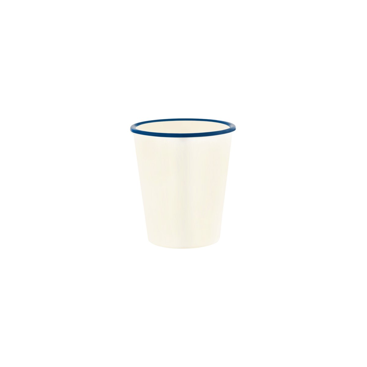 JAB Melamine Vintage Cream / Blue Rim Tumbler 270ml