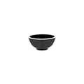 JAB Melamine Vintage Black / White Rim Round Bowl 125x65mm / 430ml