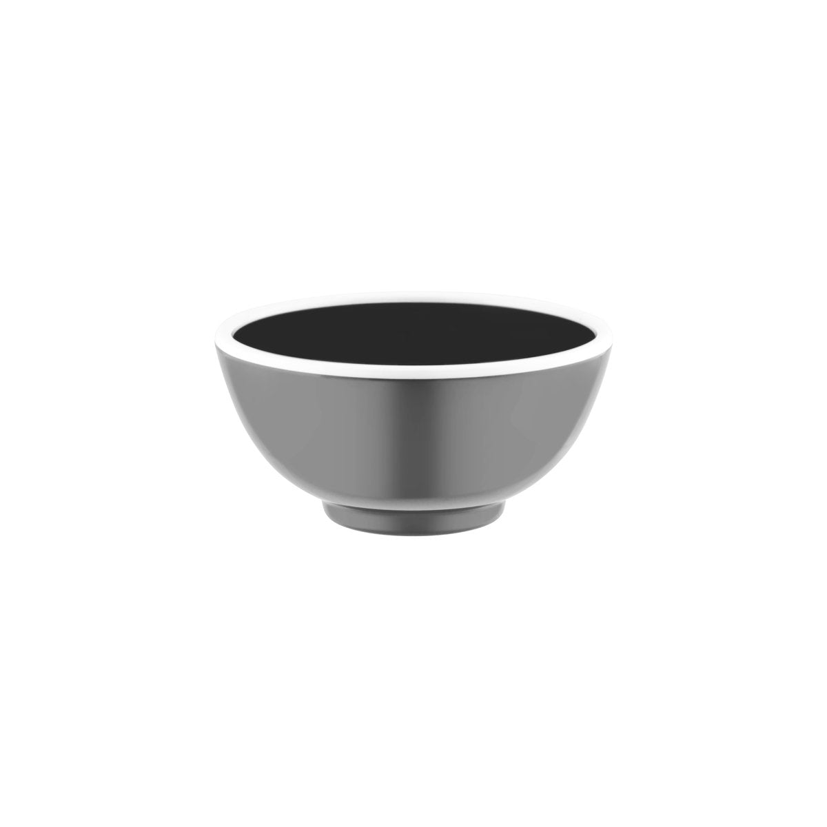 Jab Stone Grey Ripple Effect ROUND Organic Bowl 200x85mm