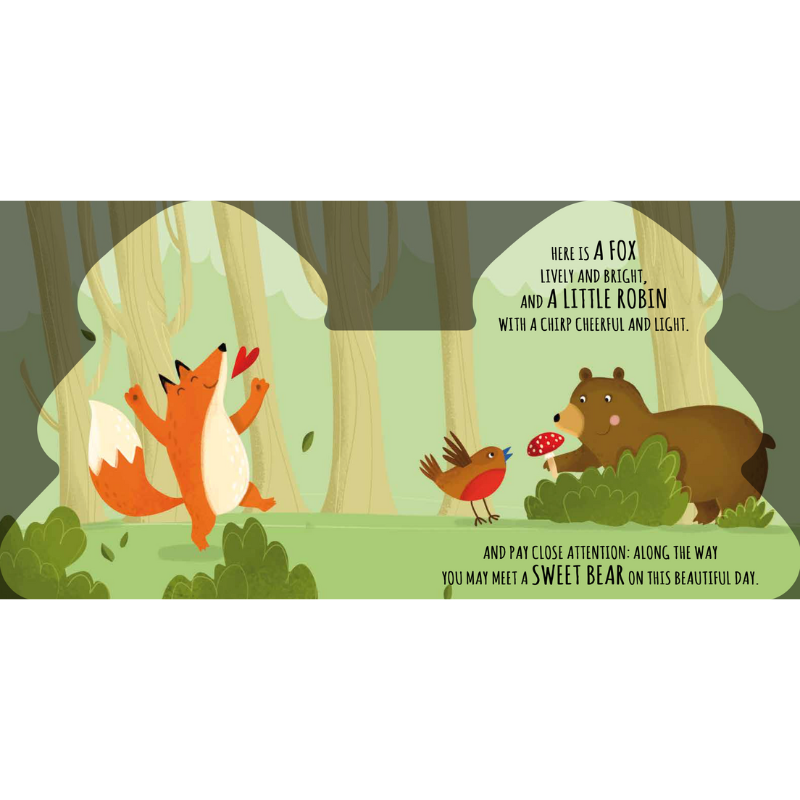 Sassi Shaped Board Book -  Friends of the Forest image 4