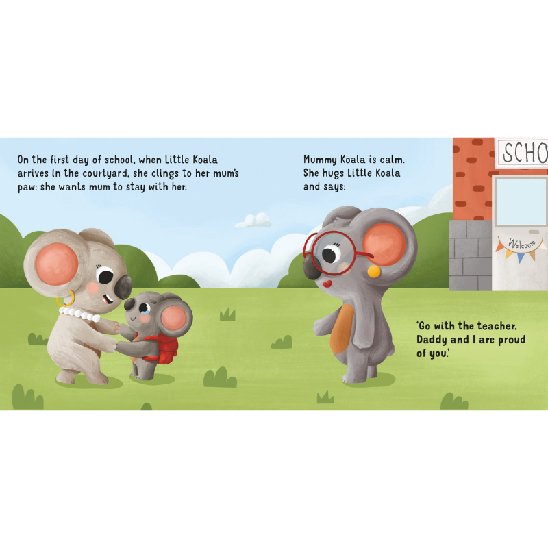 Sassi Board Book - Step by Step - I go to School image 2