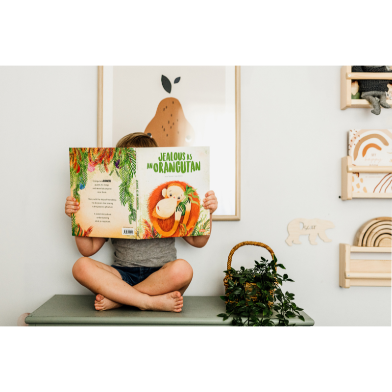 Sassi Big Feelings Books - Jealous as an Orangutan image 4