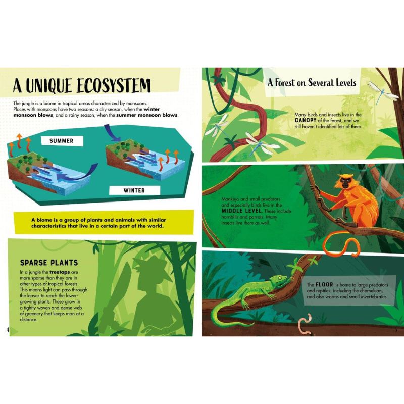 Sassi Save the Planet - The Jungle Puzzle and Book Set, 220 pcs image 4