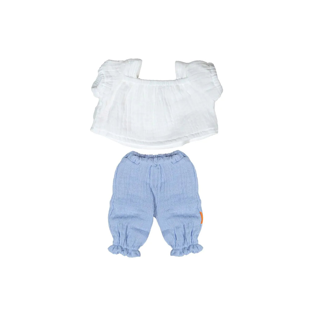Miniland Doll Clothing - Blouse and Pants, 38 cm