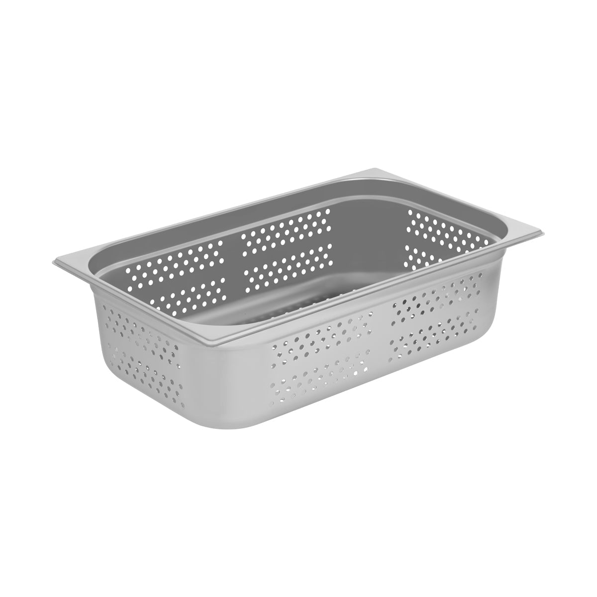 Chef Inox Anti-Jam Steam Pan Perforated 1/1 Size 530x325x150mm / 20.0Lt