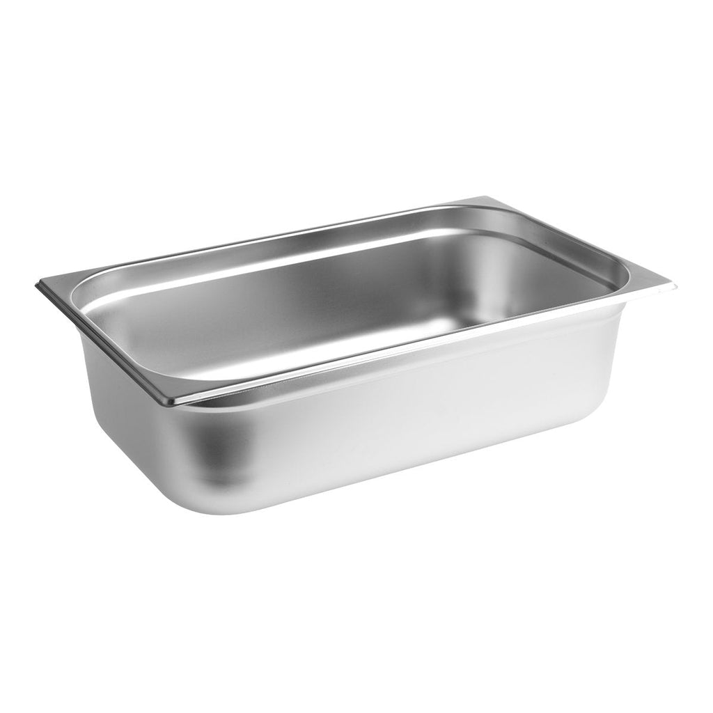 Chef Inox Anti-Jam Steam Pan 1/1 Size 530x325x150mm / 20.0Lt