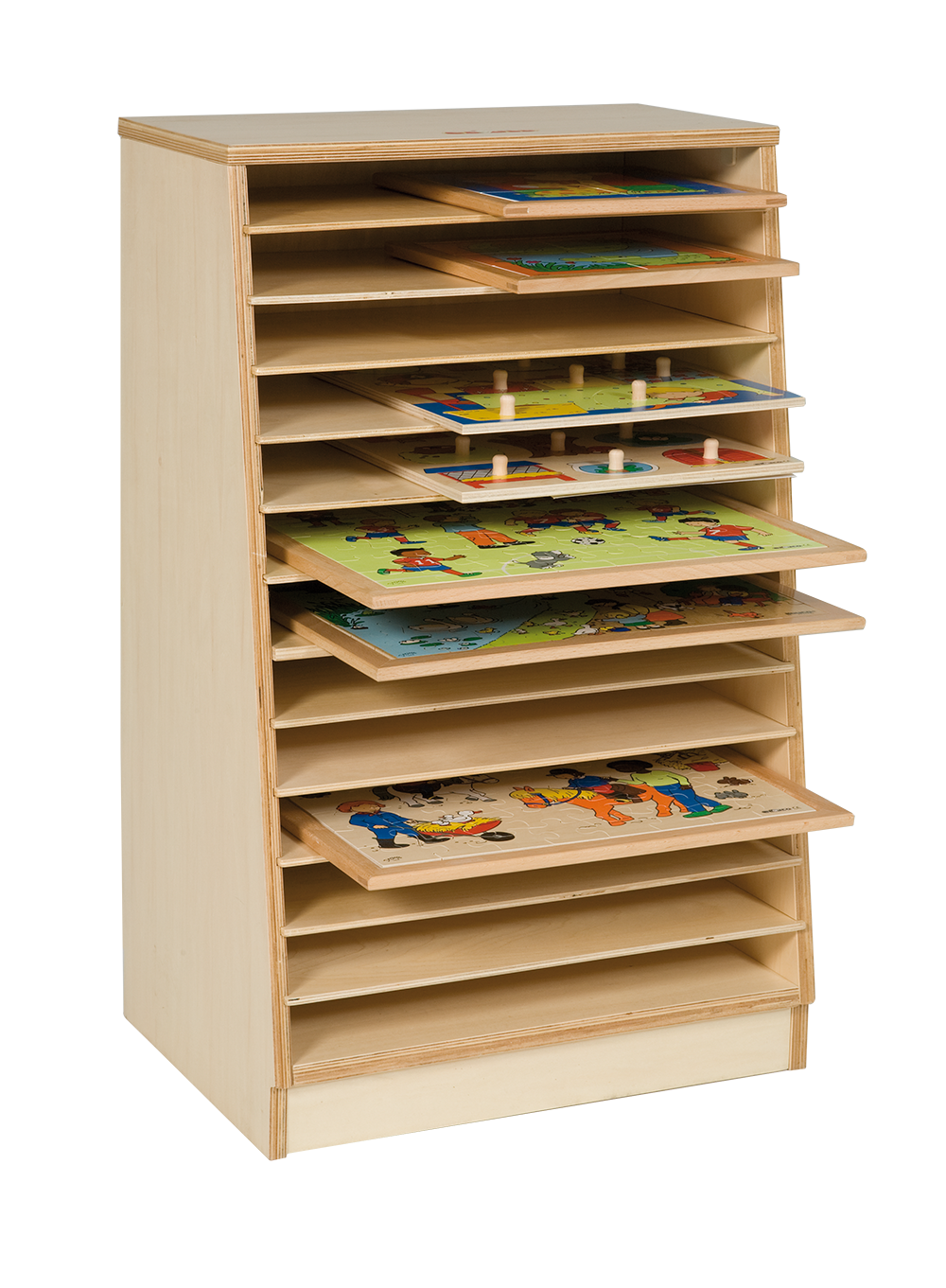Universal Puzzles Storage Rack