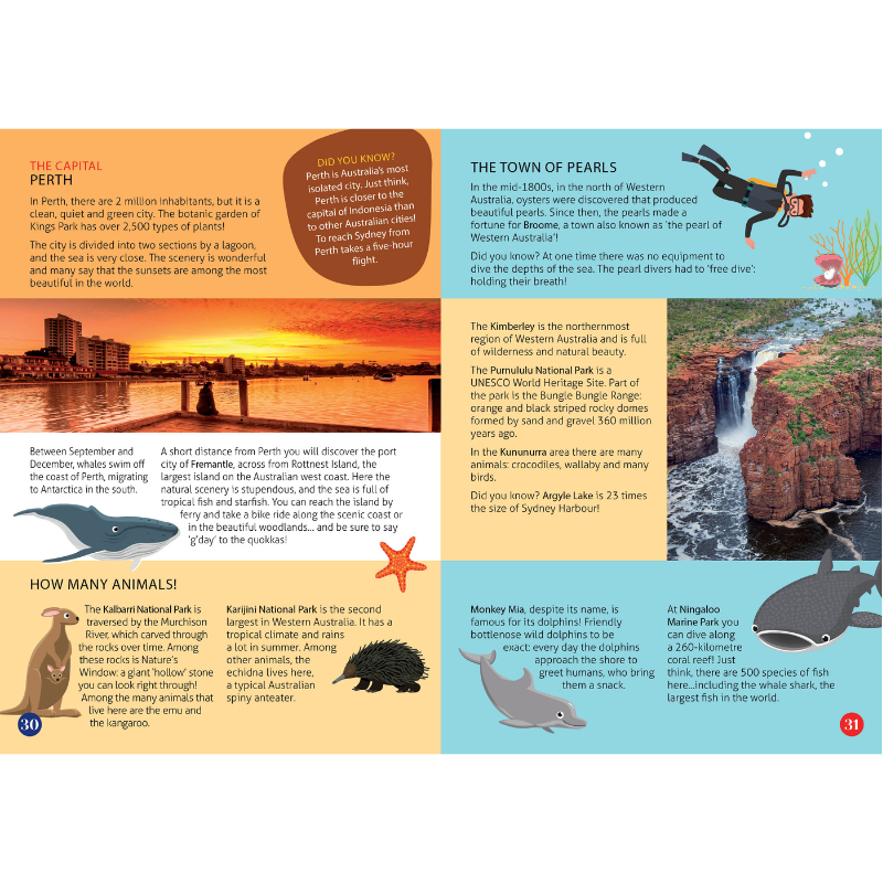 Sassi Travel, Learn and Explore - Puzzle and Book Set - Australia, 210 pcs image 7