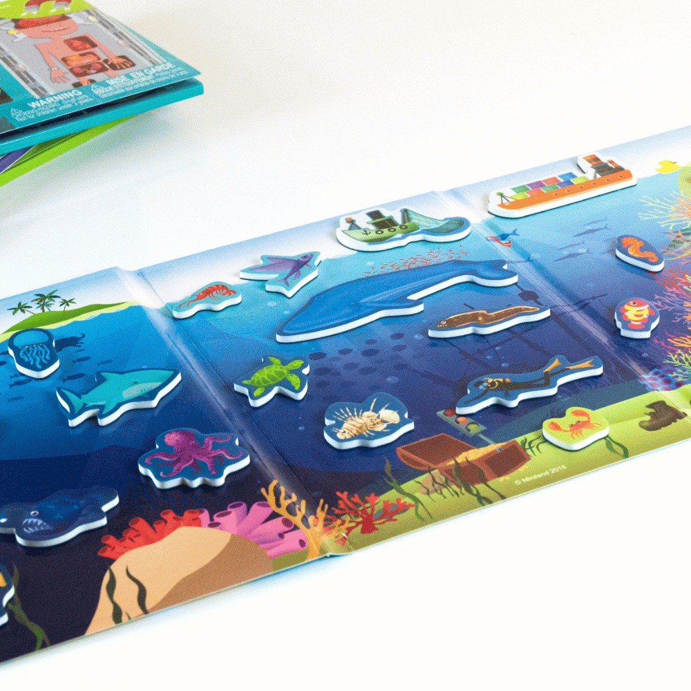 Miniland On The Go Discover Sea Mystery Magnetic Game image 7