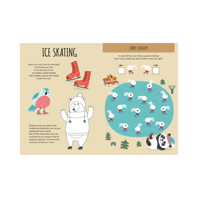 Sassi Stickers and Activities Book - Winter image 3