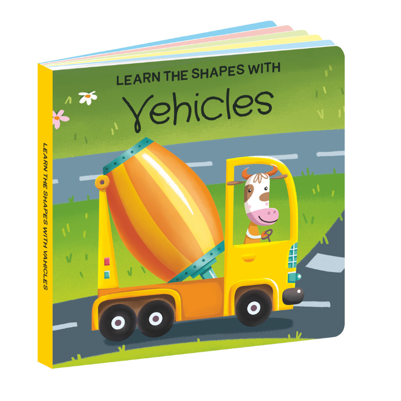 Sassi 3D Puzzle and Book Set - Learn Shapes Vehicles, 40 pcs image 5